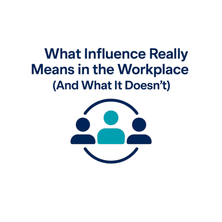 What influence really means in the workplace showing collaboration and alignment beyond formal authority
