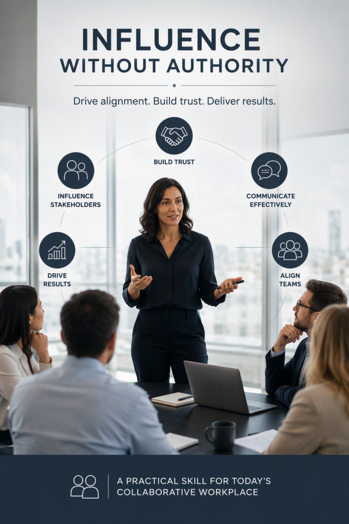 Influence Without Authority Training Program 1 influence without authority training program