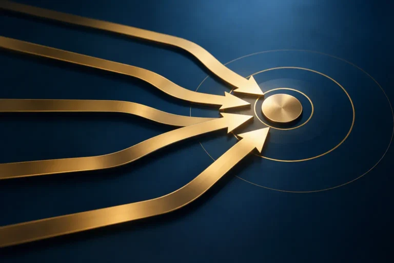 Strategic alignment of senior stakeholders represented through converging influence pathways